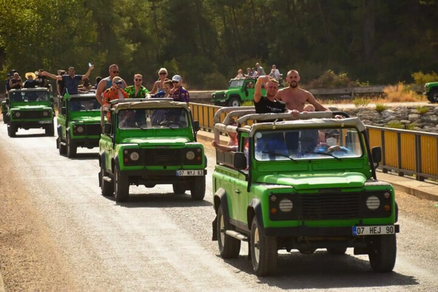 3’in 1 Adventure Rafting, Zipline & Jeep Safari